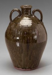 B.B. Craig stoneware jug, runn