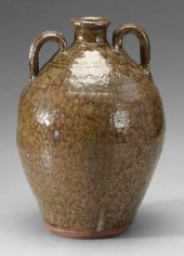 B.B. Craig stoneware ovoid jug