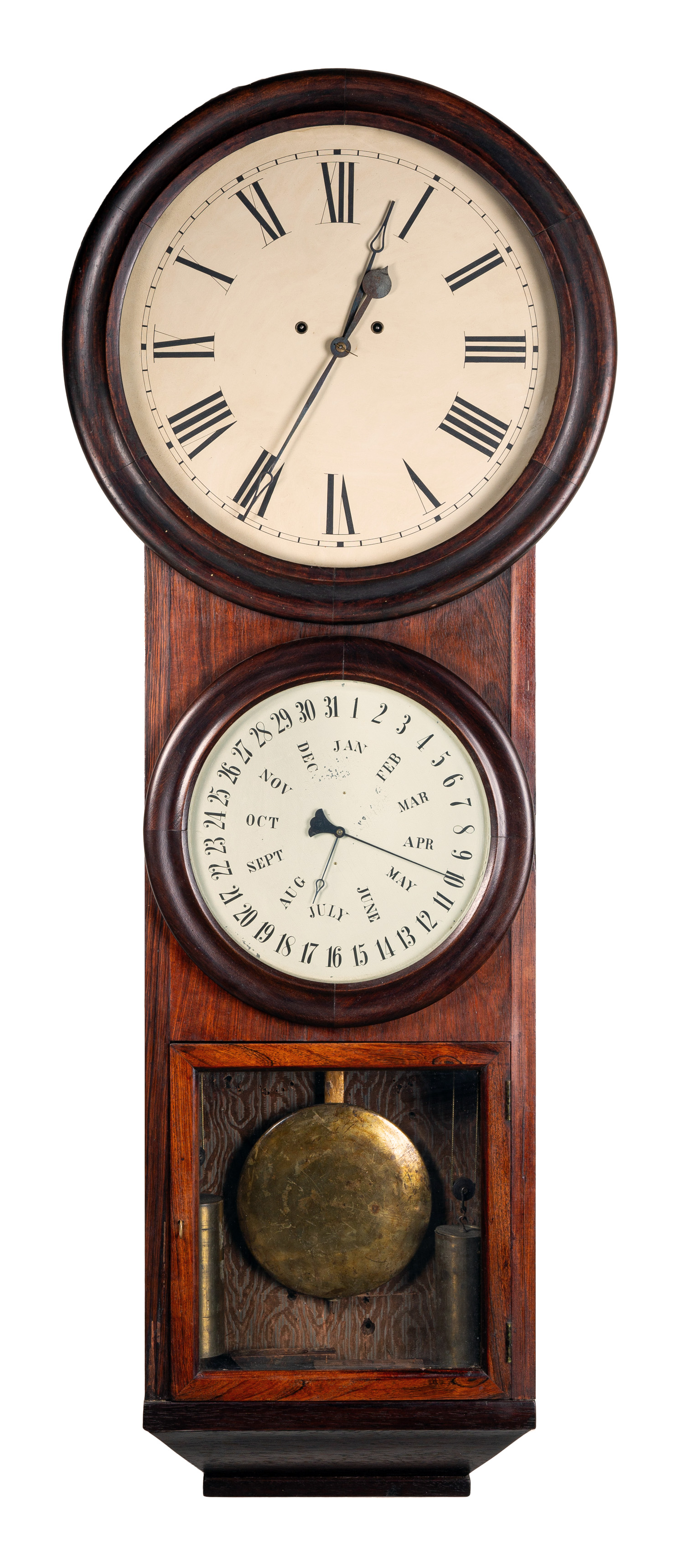 B.B. LEWIS DOUBLE DIAL PERPETUAL