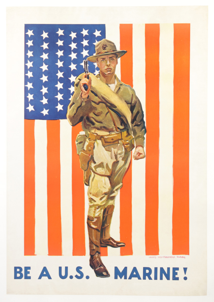 ''Be A U.S. Marine!'' Poster