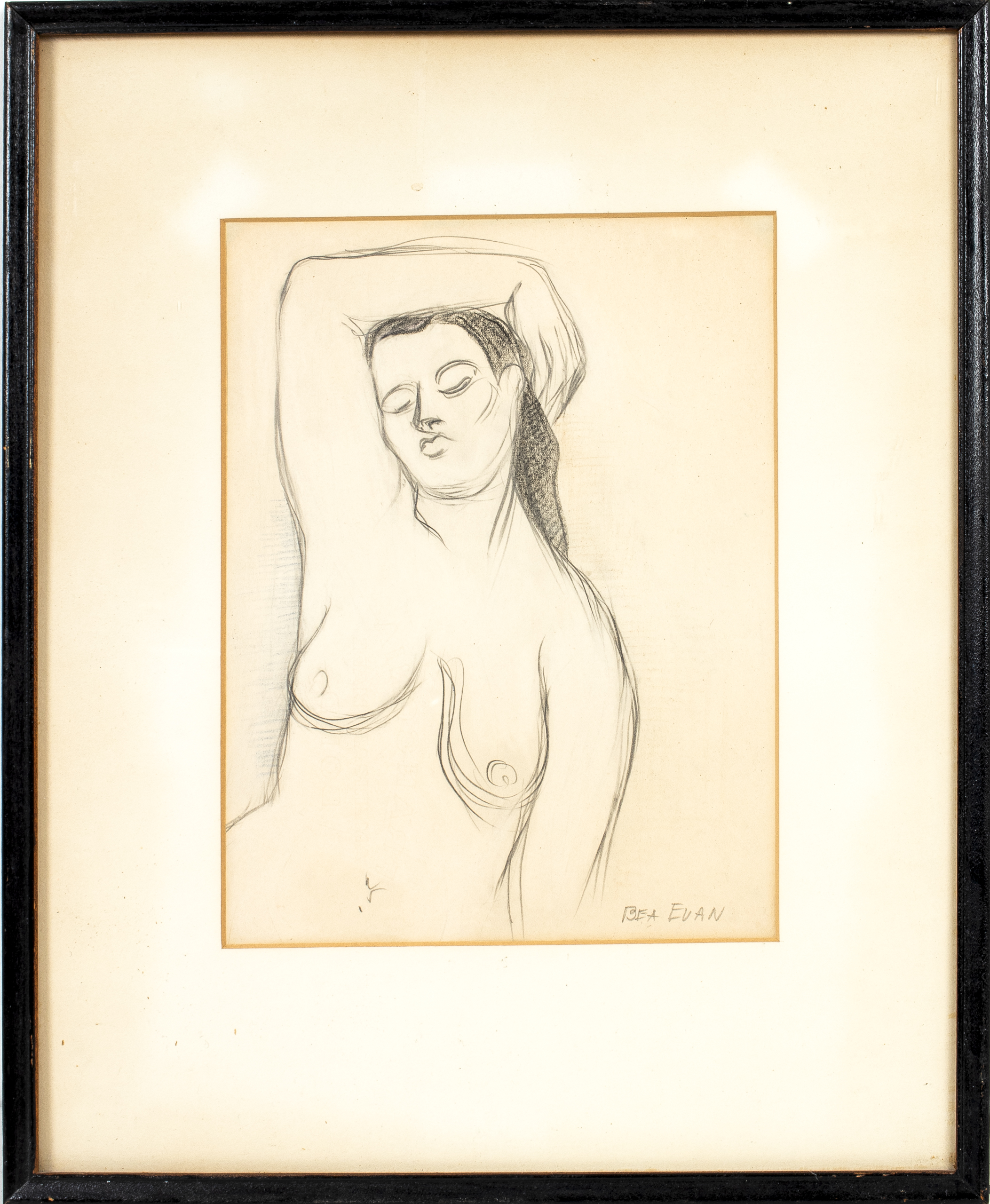 BEA EVAN "FEMALE NUDE" PENCIL