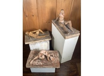 “Beach Seen 1” reclining woman,