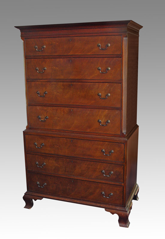 BEACON HILL MAHOGANY 7 DRAWER CHEST