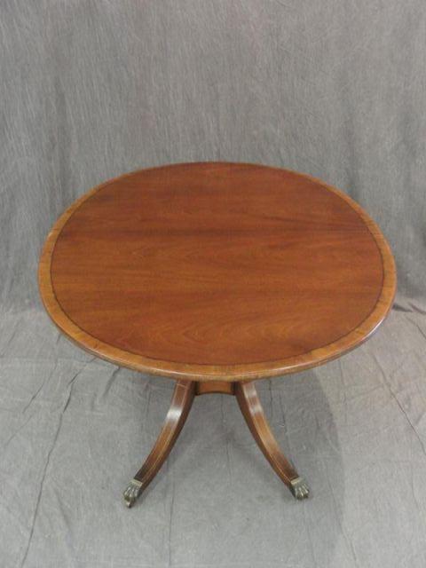 Beacon Hill. Oval Banded Mahogany
