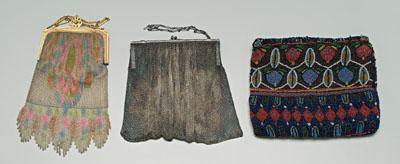 Beaded and mesh purses: one Whiting