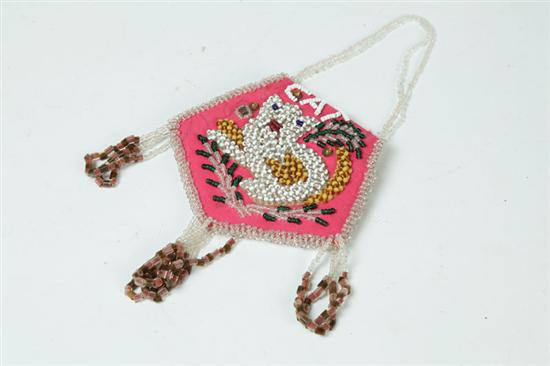 BEADED BAG.  Iroquois  Niagara area