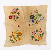 BEADED PANEL, OJIBWAY / CREE,
