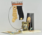 BEAR BRAND DISPLAY RACK HOSIER