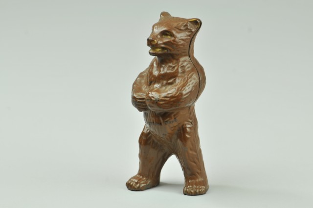 BEAR ON HIND LEGS STILL BANK John