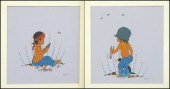 BEATIEN YAZZ (B.1928) THREE WO