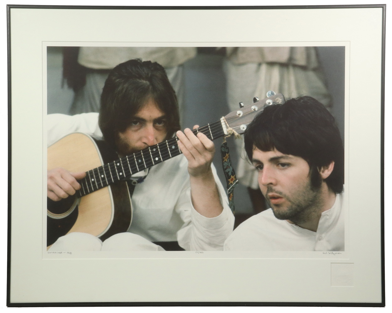 BEATLES IN INDIA PHOTO BY PAUL