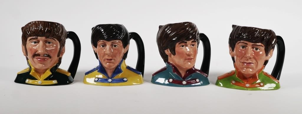 BEATLES SET (4) ROYAL DOULTON