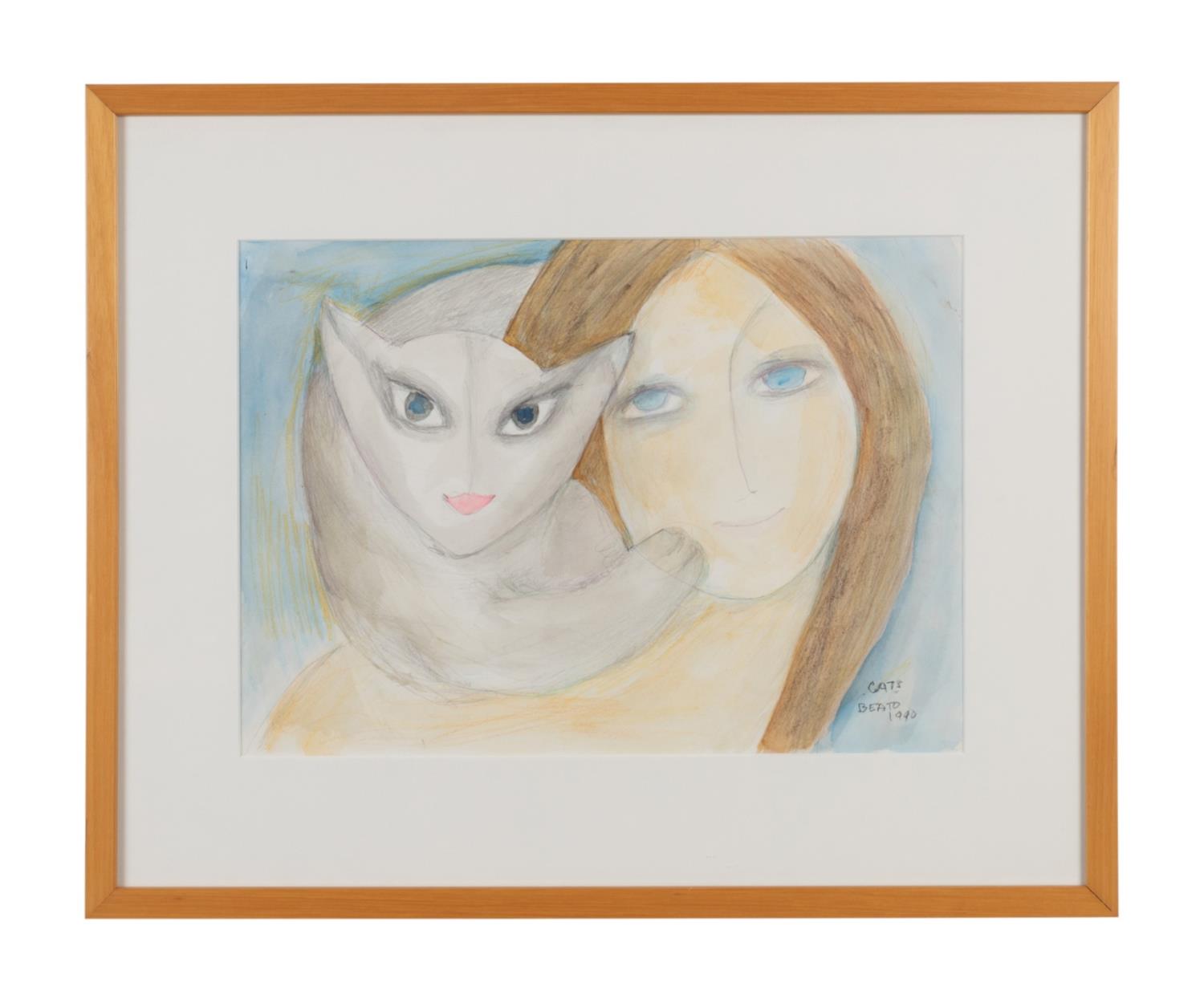 BEATRICE (BEATO) WOOD 'CATS'