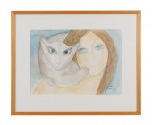 BEATRICE (BEATO) WOOD 'CATS' W