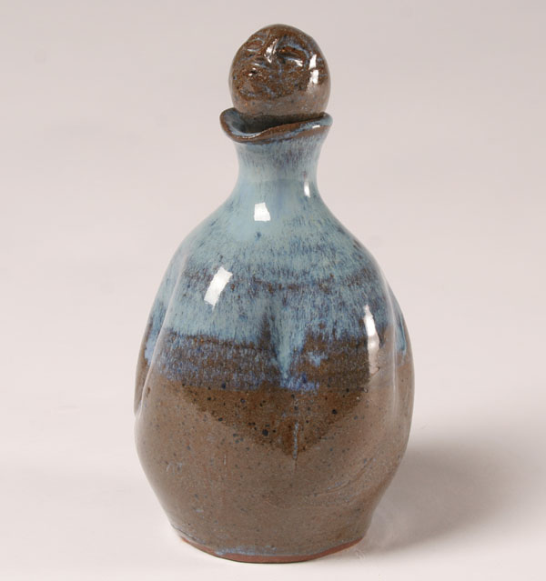 Beatrice Wood ceramic decanter with
