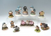 BEAUTIFUL BOEHM 11 PC BIRD LOT