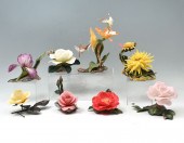 BEAUTIFUL BOEHM 8 PC FLOWER LO
