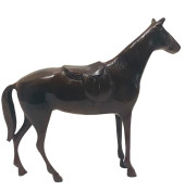 BEAUTIFUL CAST LEAD HORSE SCUL
