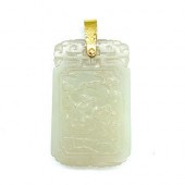 BEAUTIFUL ORIENTAL JADE PENDAN