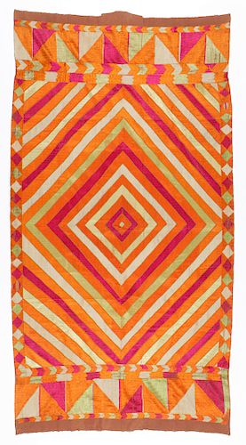 BEAUTIFUL SILK EMBROIDERED PHULKARI