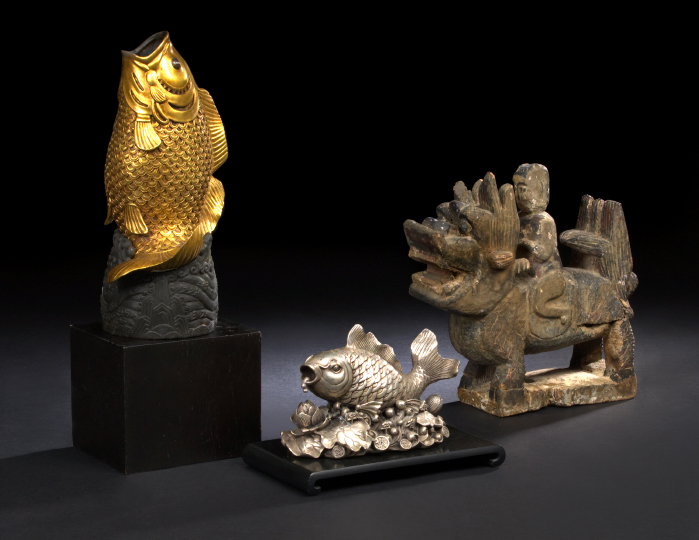 Beautifully Cast and Silvered Brass