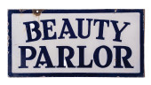 BEAUTY PARLOR PORCELAIN FLANGE