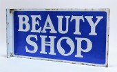 BEAUTY SHOP DOUBLE SIDED PORCE