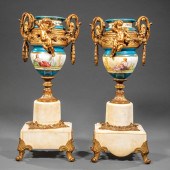 BEAUX ARTS BRONZE-MOUNTED SEVR