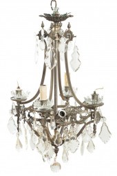 BEAUX ARTS SILVERED BRONZE & C