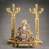 BEAUX ARTS STYLE ORMOLU MOUNTE