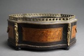 BEAUX ARTS STYLE WOOD INLAID A