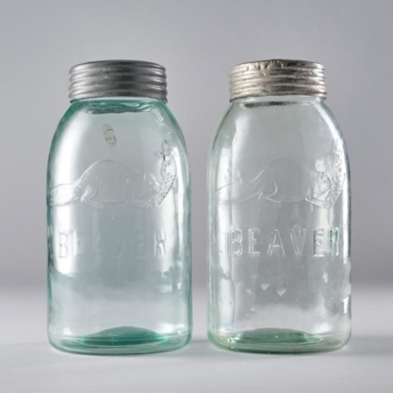 BEAVER PRESERVE JARSTwo half gallon