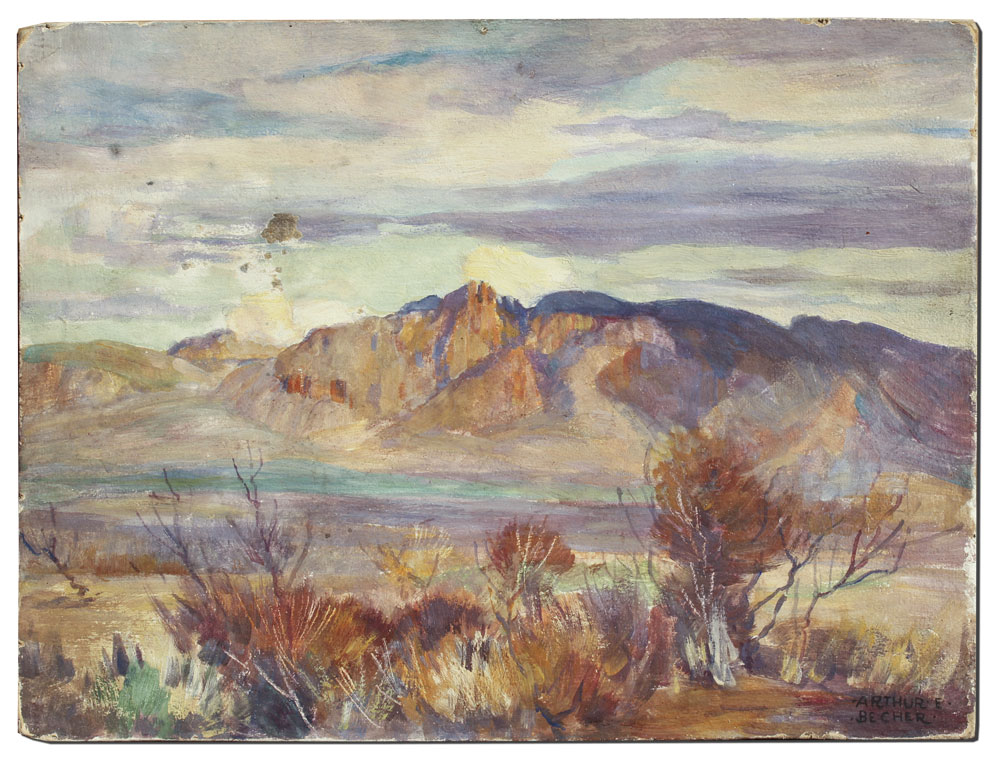 BECHER Arthur (American 1877-1950):