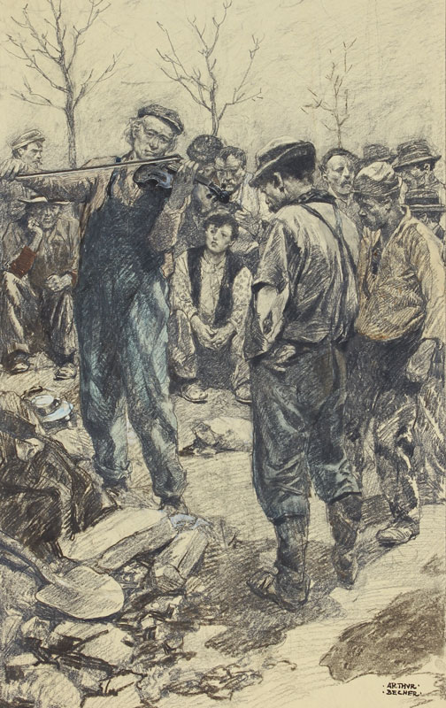 BECHER Arthur (American 1877-1950):