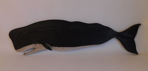 BECKENHAUPT CARVED BLACK WHALEBlack
