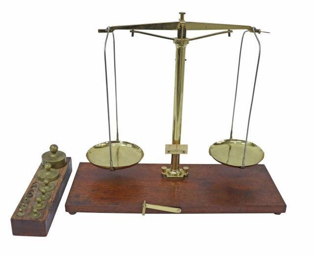 BECKER'S SONS ROTTERDAM BRASS SCALE
