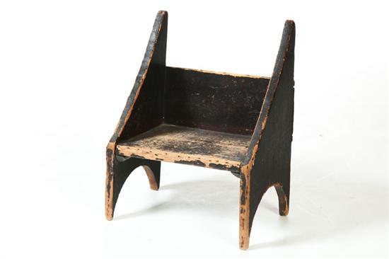 BED STEPS.  American  19th century