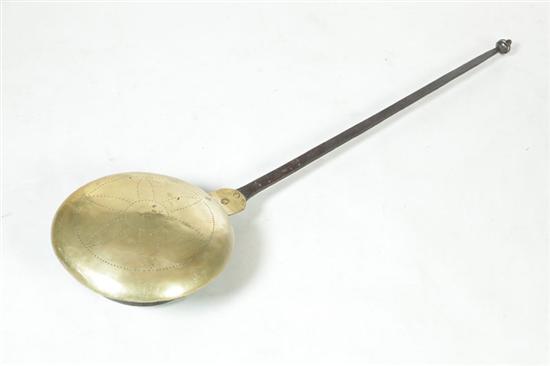 BED WARMER.  American or English 