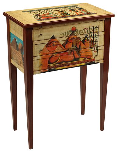 BEDSIDE TABLE VENEERED WITH