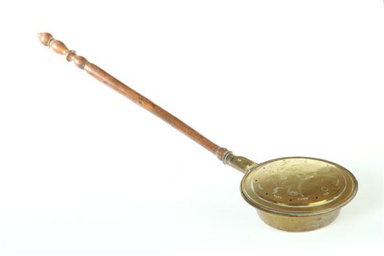 BEDWARMER.  American  19th century.