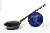 BEDWARMER AND PLATE.  Nineteen