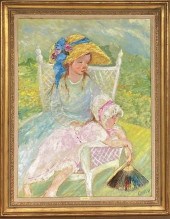 BEICH, IMPRESSIONIST O/C GIRL