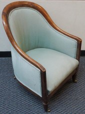 BEIDERMEIER WALNUT ARMCHAIR 34