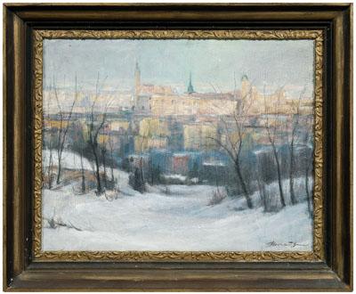 Bela Horvath painting (Ohio,
