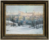 Bela Horvath painting (Ohio, 1