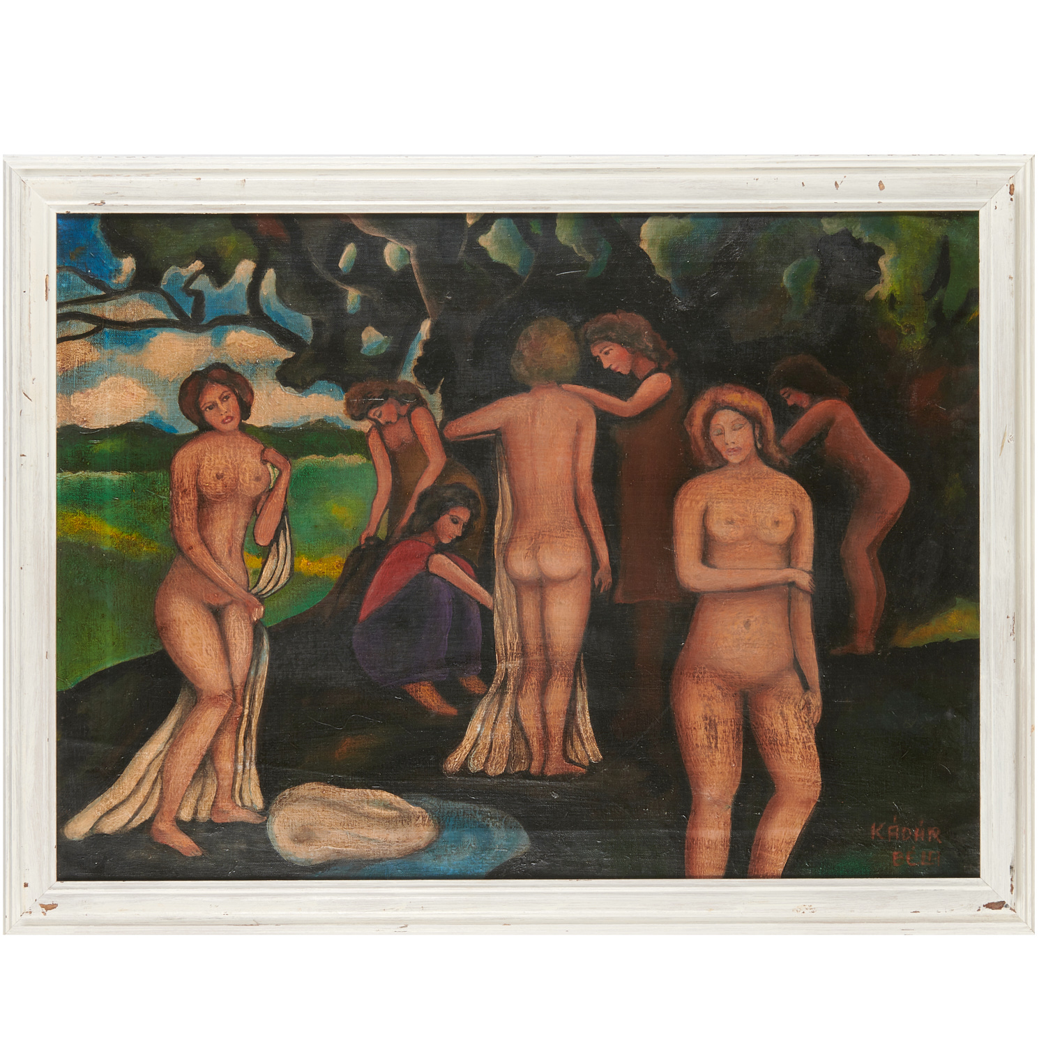BELA KADAR (ATTRIB.), OIL ON CANVAS