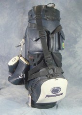 Belding Sports, navy blue leat