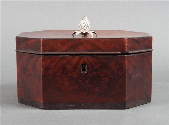 Belgian Directoire mahogany tea