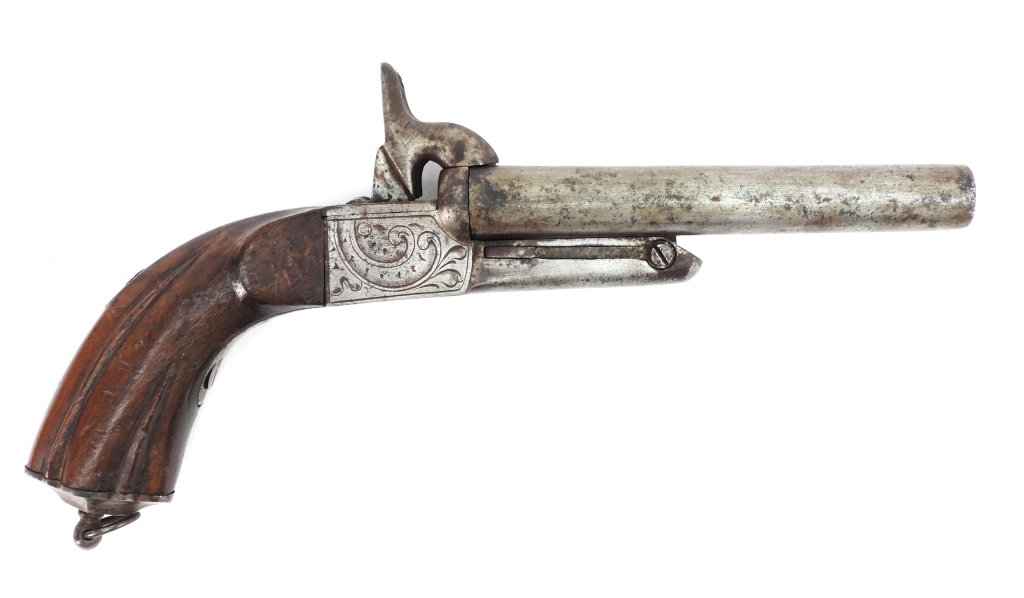 BELGIAN DOUBLE BARREL PINFIRE