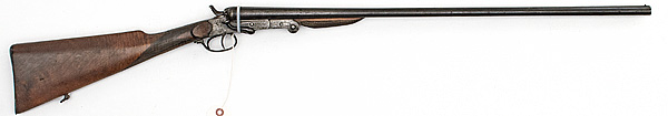 Belgian Double-Barrel Shotgun